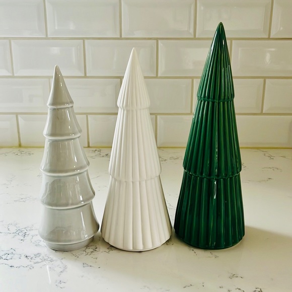 Scott Living Bisque Christmas Tree Table Decor - Picture 6 of 10